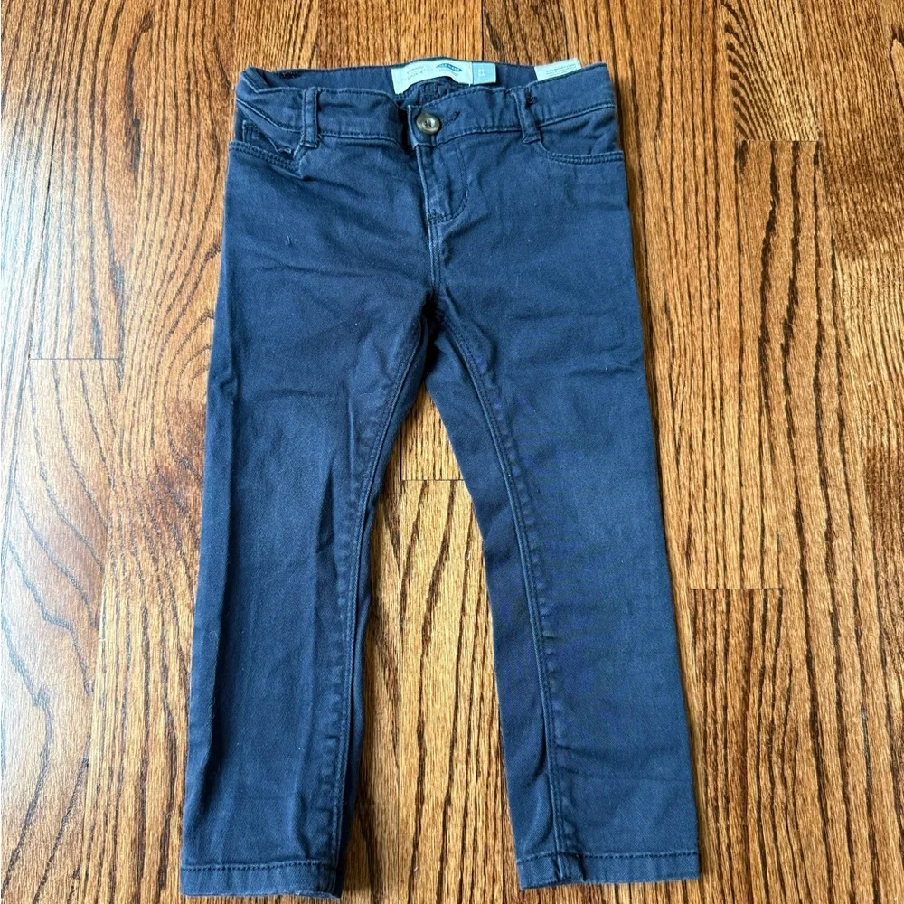 Old Navy Kids Casual Girl Navy Straight Leg Pants - Size 3t